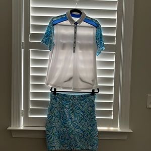 GGblue-golf outfit-like new